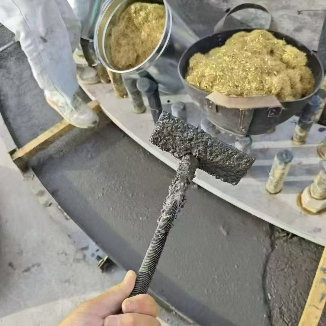 兴业C120钢纤维高强无收灌浆料 轧机压缩机汽轮机发电机锻压设备底座灌浆材料
